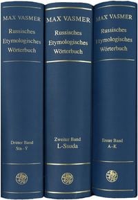 Produktbild: Russisches Etymologisches W&ouml;rterbuch