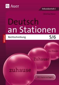 Produktbild: Deutsch an Stationen spezial Rechtschreibung 5-6