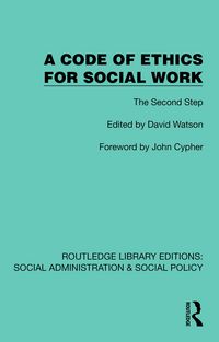 Produktbild: A Code of Ethics for Social Work