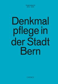 Produktbild: Denkmalpflege in der Stadt Bern