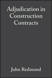 Produktbild: Adjudication in Construction Contracts