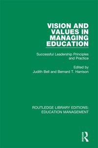 Produktbild: Vision and Values in Managing Education