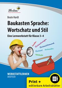 Produktbild: Baukasten Sprache: Wortschatz und Stil