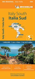 Produktbild: Italy South - Michelin Regional Map 564