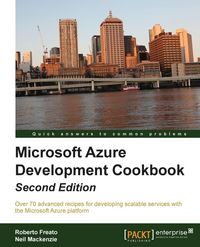 Produktbild: Microsoft Windows Azure Development Cookbook