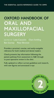Produktbild: Oxford Handbook of Oral and Maxillofacial Surgery
