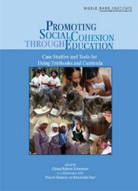 Produktbild: Promoting Social Cohesion Thro