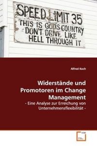 Produktbild: Koch, A: Widerst&auml;nde und Promotoren im Change Management