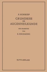 Produktbild: Grundriss der Augenheilkunde