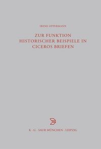 Produktbild: Zur Funktion historischer Beispiele in Ciceros Briefen