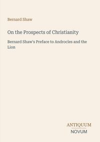 Produktbild: On the Prospects of Christianity