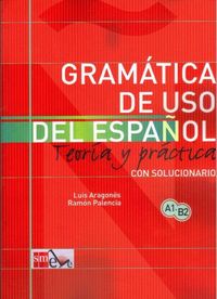 Produktbild: Gramática de uso del español: Teoría y práctica A1-B2