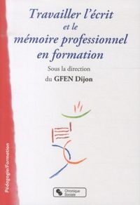Produktbild: Travailler l'&eacute;crit et le m&eacute;moire professionnel en formation
