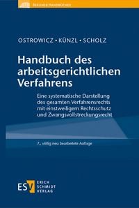 Produktbild: Handbuch des arbeitsgerichtlichen Verfahrens