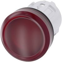 Produktbild: Siemens 3SU1001-6AA20-0AA0 Leuchtmelder flach Rot 1St.