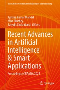 Produktbild: Recent Advances in Artificial Intelligence and Smart Applications