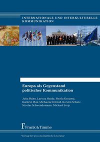Produktbild: Europa als Gegenstand politischer Kommunikation