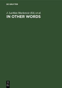 Produktbild: In Other Words