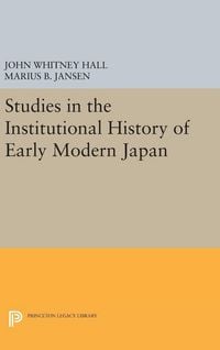 Produktbild: Studies in the Institutional History of Early Modern Japan