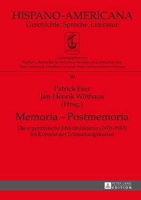 Produktbild: Memoria &ndash; Postmemoria