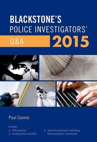 Produktbild: Connor, P: Blackstone's Police Investigators' Q&A 2015