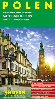 Produktbild: H&ouml;fer Polen PL006 Mittelschlesien - Fraustadt /Breslau /Oppeln/1 : 200 000