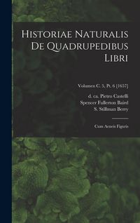 Produktbild: Historiae naturalis de quadrupedibus libri