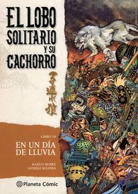 Produktbild: Lobo solitario y su cachorro 10, En un d&iacute;a de lluvia