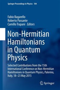 Produktbild: Non-Hermitian Hamiltonians in Quantum Physics