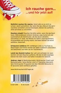 Ich rauche gern ... und hör jetzt auf