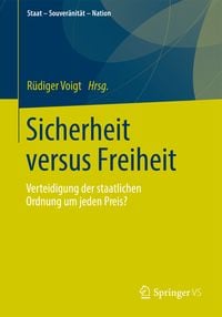 Produktbild: Sicherheit versus Freiheit