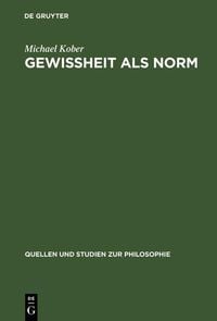 Produktbild: Gewissheit als Norm