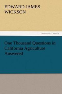 Produktbild: One Thousand Questions in California Agriculture Answered