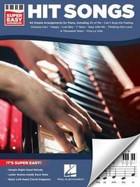Produktbild: Hit Songs Super Easy Songbook (Piano)