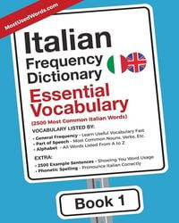 Produktbild: Italian Frequency Dictionary - Essential Vocabulary