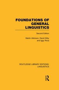 Produktbild: Foundations of General Linguistics