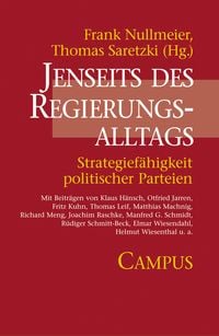 Produktbild: Jenseits des Regierungsalltags