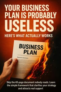 Produktbild: Your Business Plan Is Probably Useless Here's What Actually Works