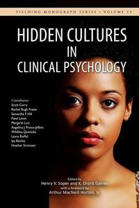 Produktbild: Hidden Cultures in Clinical Psychology: Sensitivity to Diversity in Culture