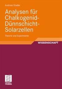 Produktbild: Analysen f&uuml;r Chalkogenid-D&uuml;nnschicht-Solarzellen
