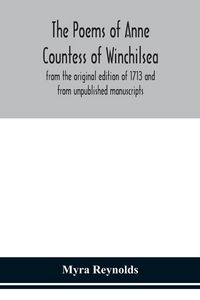 Produktbild: The Poems Of Anne Countess Of Winchilsea