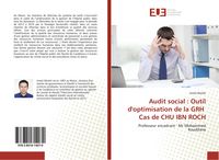 Produktbild: Audit social : Outil d'optimisation de la GRH Cas de CHU IBN ROCH