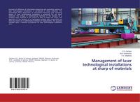 Produktbild: Management of laser technological installations at sharp of materials