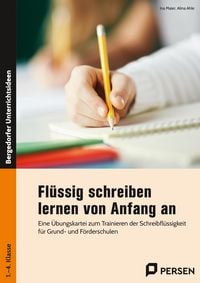 Produktbild: Fl&uuml;ssig schreiben lernen von Anfang an