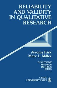 Produktbild: Reliability and Validity in Qualitative Research