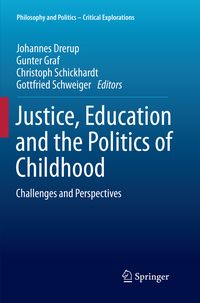 Produktbild: Justice, Education and the Politics of Childhood