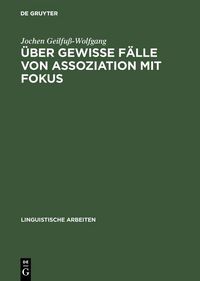 Produktbild: &Uuml;ber gewisse F&auml;lle von Assoziation mit Fokus