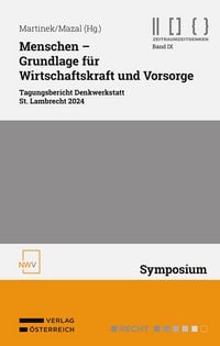 Produktbild: Menschen – Grundlage für Wirtschaftskraft und Vorsorge