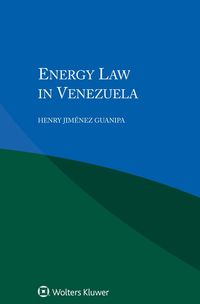 Produktbild: Energy Law in Venezuela