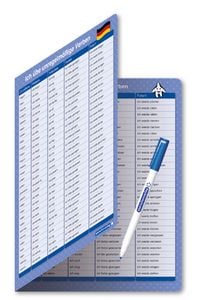 Produktbild: Ich &uuml;be unregelm&auml;&szlig;ige Verben - Zeitformen - 1 Doppelfeld mit Stift